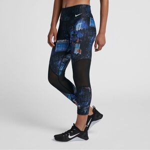 Nike the VICTORY Power Women's Training Crop Tights Leggings